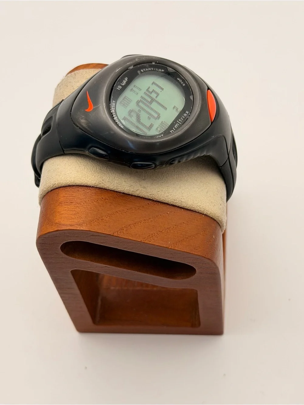 Vintage Nike Triax HRM 15 Lap Watch,‎ New Batteries, Very Good, Factory Sticker